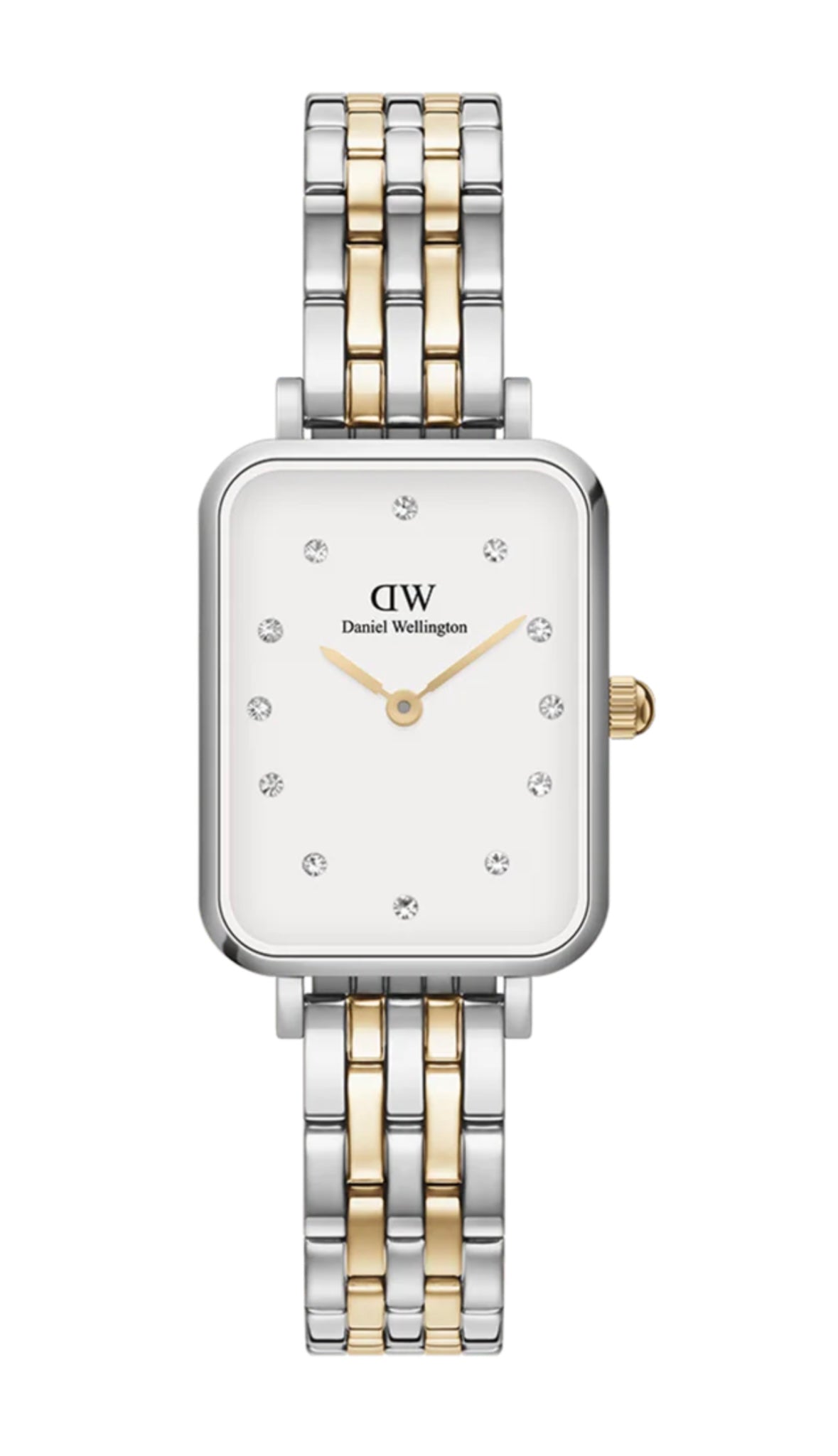 Quadro Lumine 5-Link Two-Tone 20x26mm - Daniel Wellington