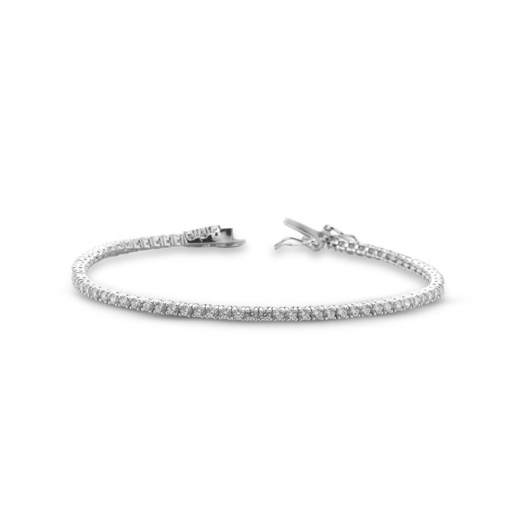 Bracciale Tennis in Argento 925 Uomo - Donna - Traversi